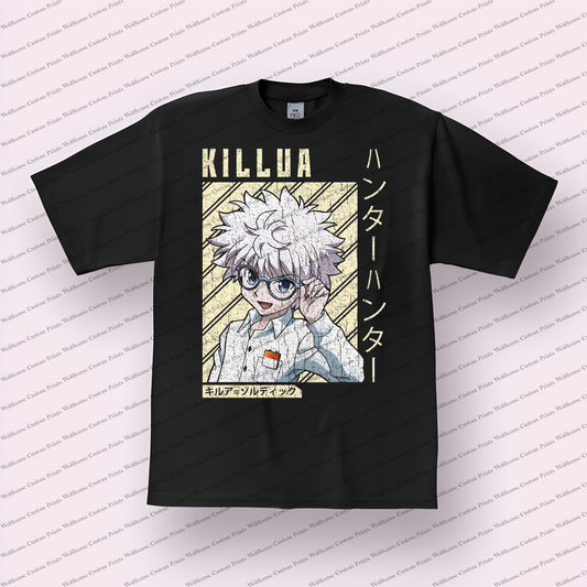Hunter x Hunter Distressed Design Graphic Tee