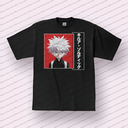 Hunter x Hunter Distressed Design Graphic Tee