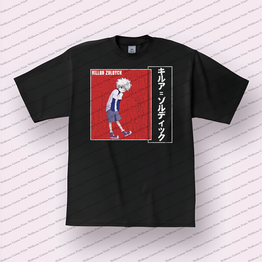 Hunter x Hunter Distressed Design Graphic Tee