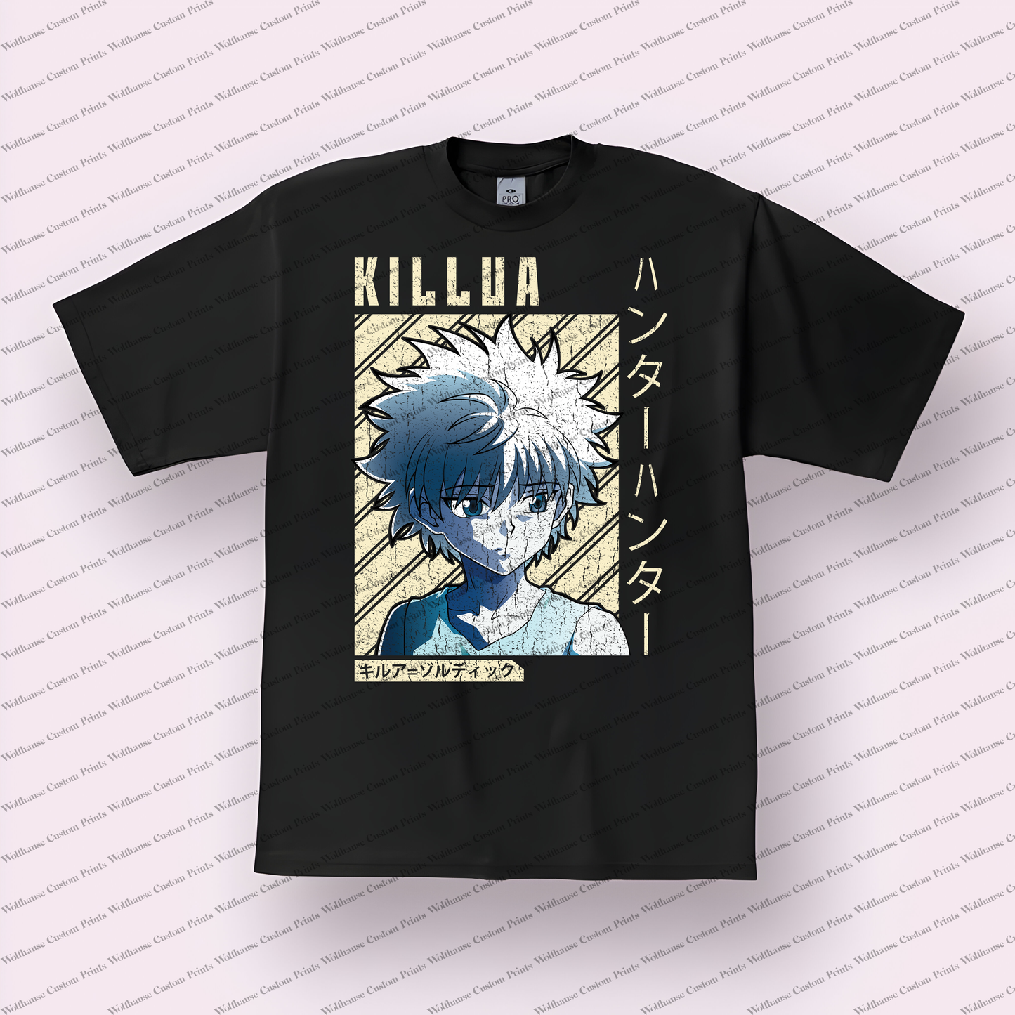 Hunter x Hunter Distressed Design Graphic Tee