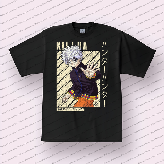 Hunter x Hunter Distressed Design Graphic Tee