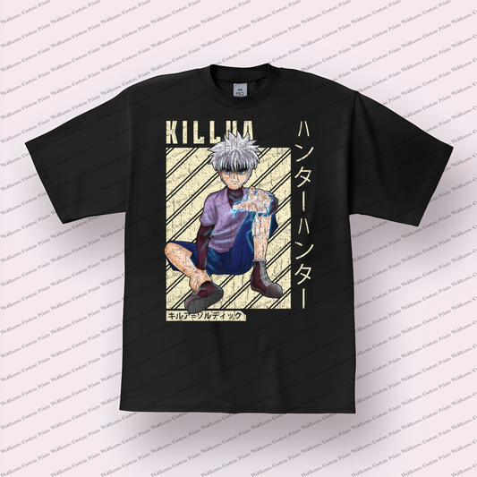 Hunter x Hunter Distressed Design Graphic Tee
