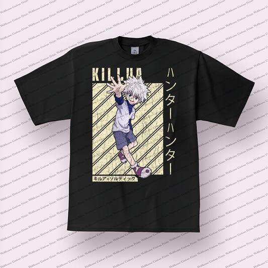 Hunter x Hunter Distressed Design Graphic Tee
