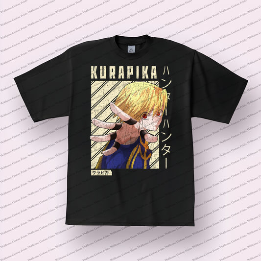 Hunter x Hunter Distressed Design Graphic Tee