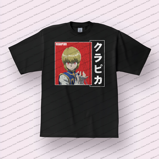 Hunter x Hunter Distressed Design Graphic Tee