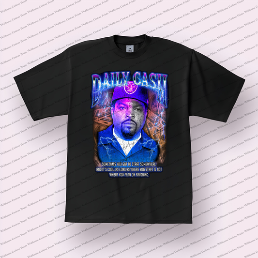 Ice Cube Distressed Graphic Tee