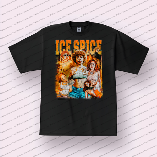 Ice Spice Distressed Graphic Tee