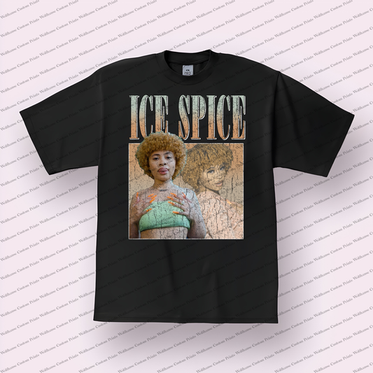 Ice Spice Distressed Graphic Tee