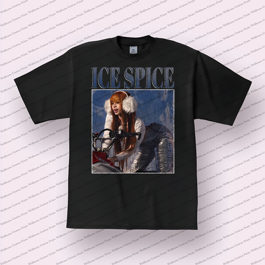 Ice Spice Distressed Graphic Tee