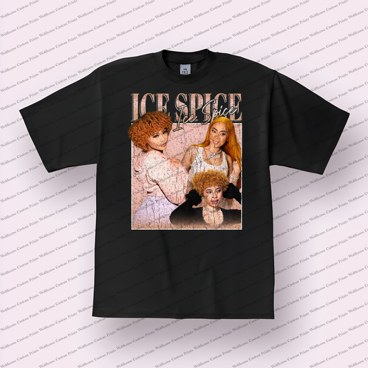 Ice Spice Distressed Graphic Tee