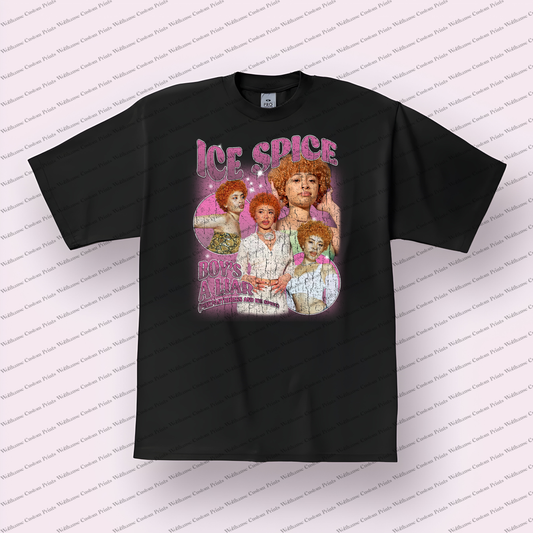 Ice Spice Distressed Graphic Tee