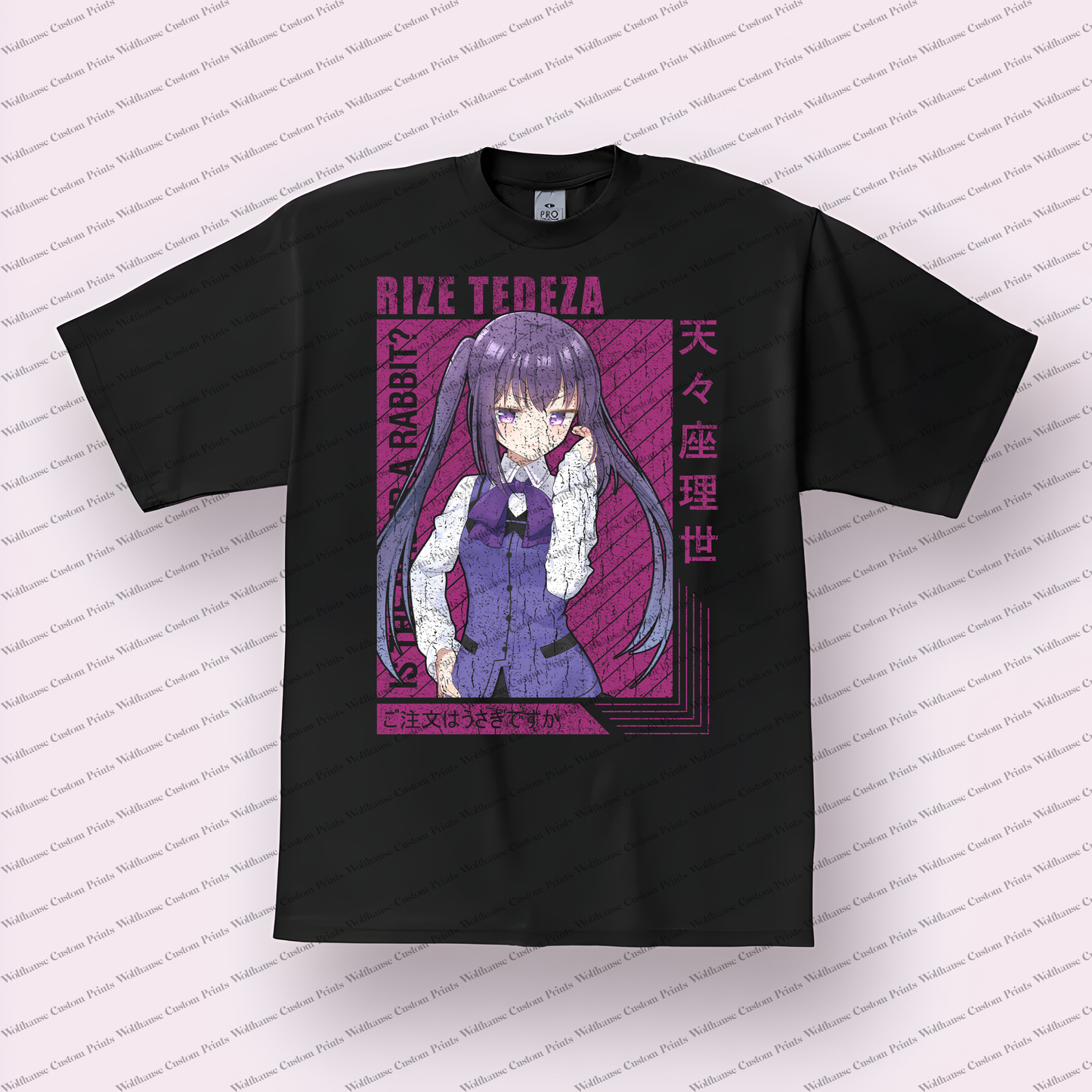 Is the Order a Rabbit Distressed Design Graphic Tee
