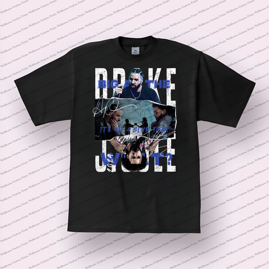 J Cole Distressed Graphic Tee