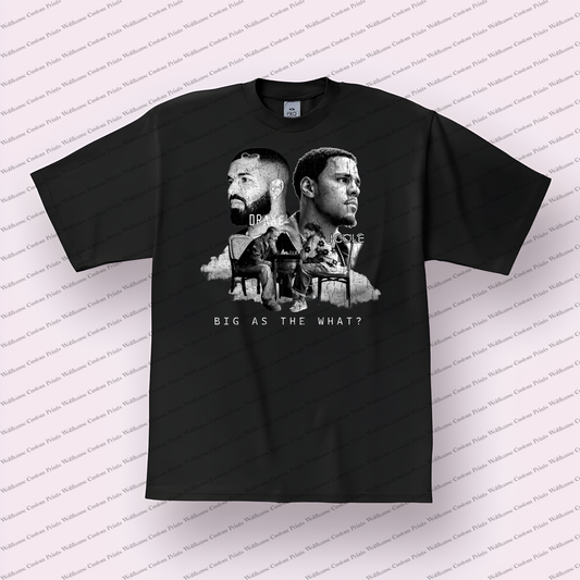 J Cole Distressed Graphic Tee