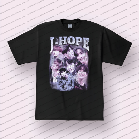 J Hope Distressed Graphic Tee