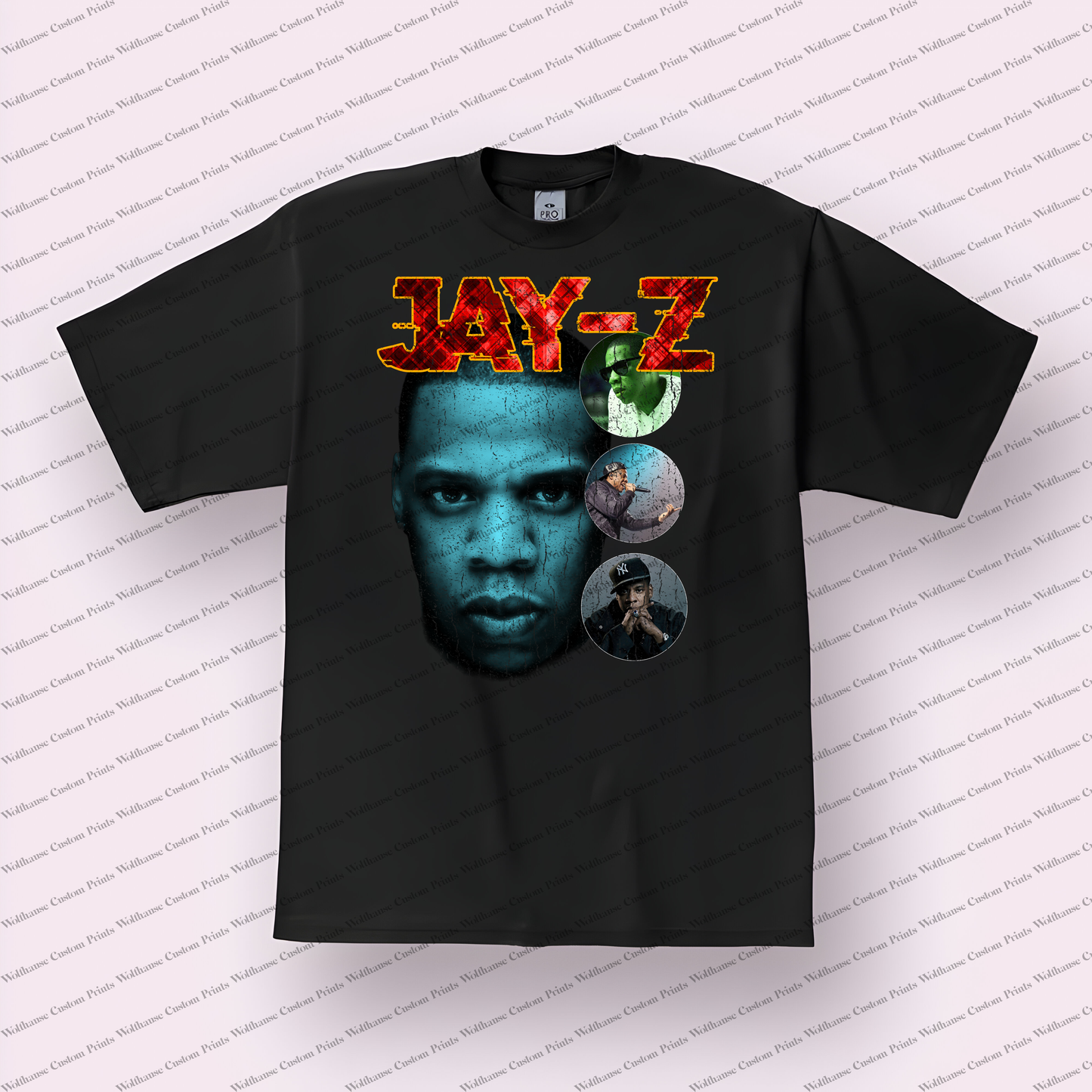 Jay Z Distressed Graphic Tee
