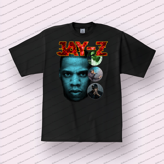 Jay Z Distressed Graphic Tee