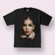 Jhene Alko Big Head Distressed Graphic Tee