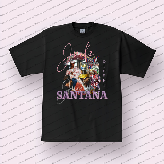 Juelz Santana Distressed Graphic Tee