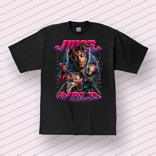 Juice Wrld Distressed Graphic Tee