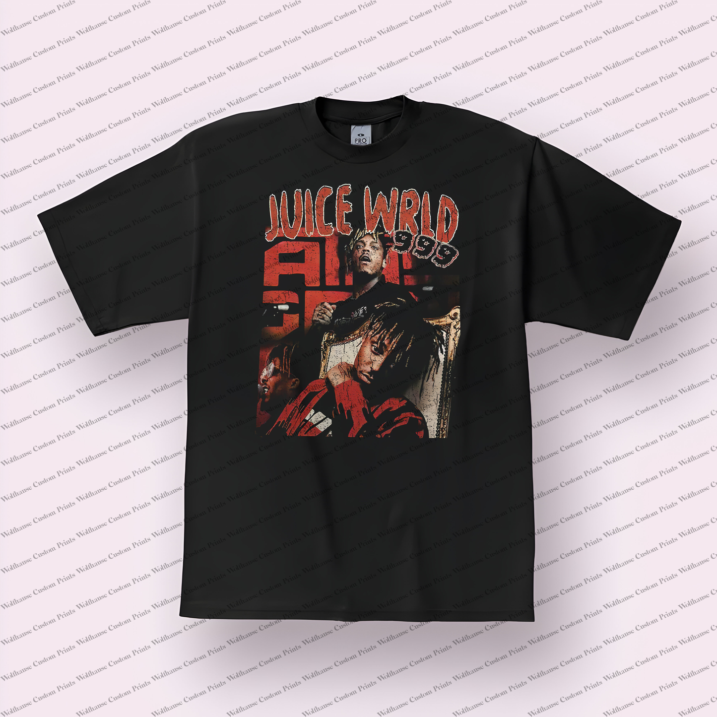 Juice Wrld Distressed Graphic Tee