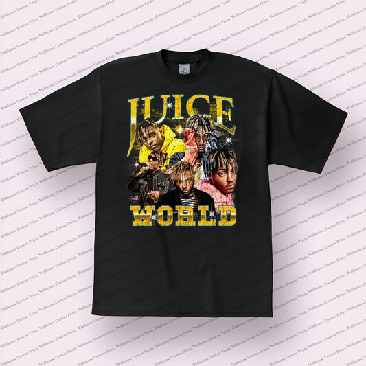 Juice Wrld Distressed Graphic Tee