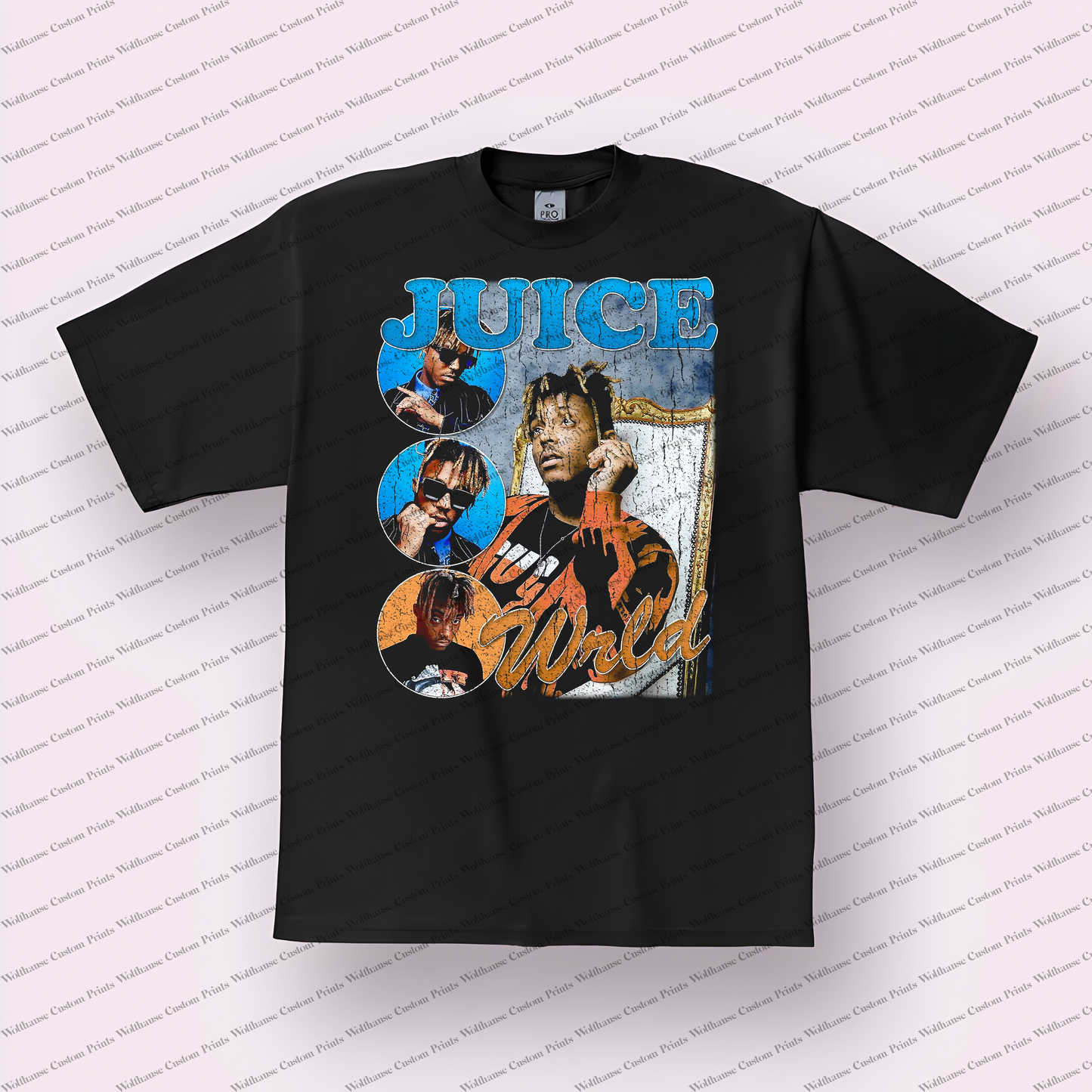 Juice Wrld Distressed Graphic Tee