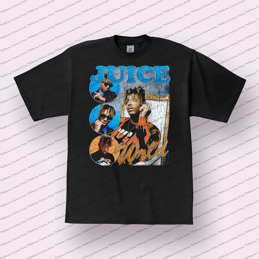 Juice Wrld Distressed Graphic Tee