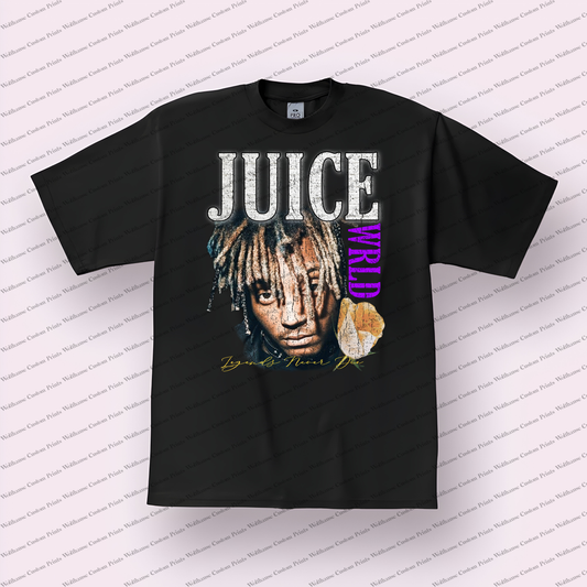 Juice Wrld Distressed Graphic Tee