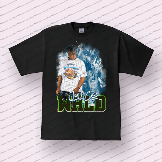 Juice Wrld Distressed Graphic Tee