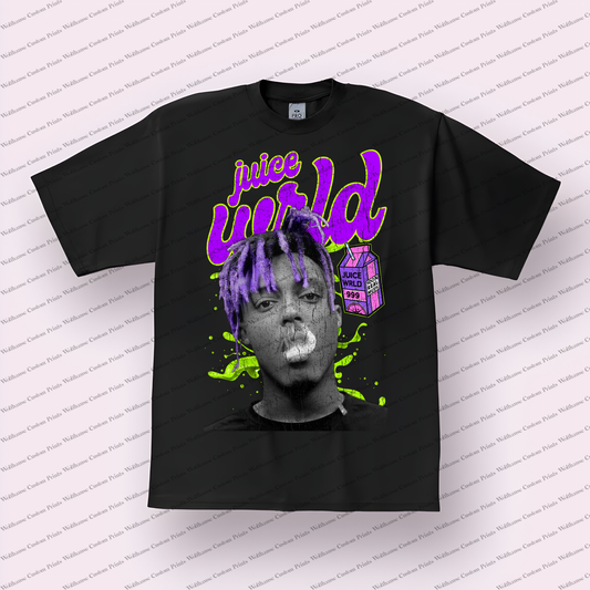 Juice Wrld Distressed Graphic Tee