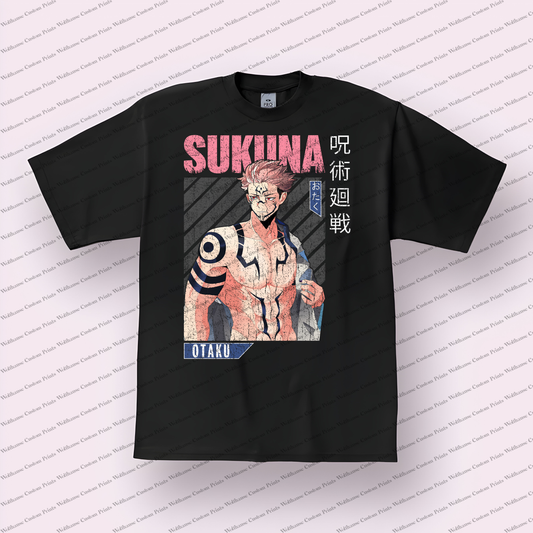 Jujutsu Kaisen Distressed Design Graphic Tee