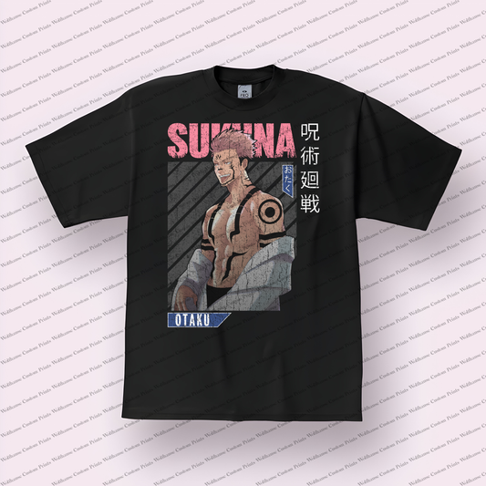 Jujutsu Kaisen Distressed Design Graphic Tee
