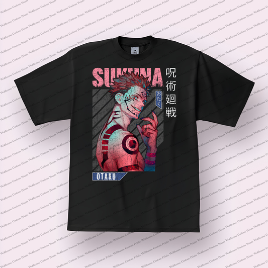 Jujutsu Kaisen Distressed Design Graphic Tee