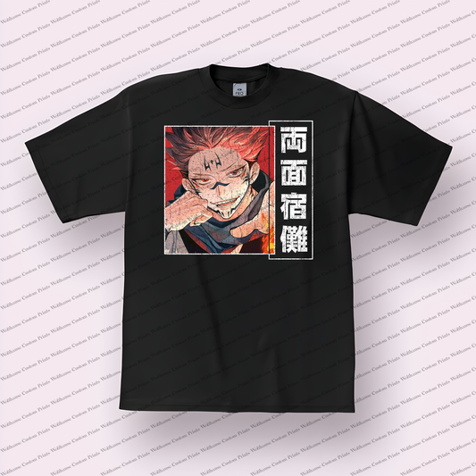 Jujutsu Kaisen Distressed Design Graphic Tee