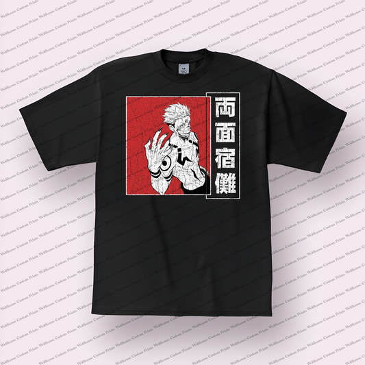 Jujutsu Kaisen Distressed Design Graphic Tee