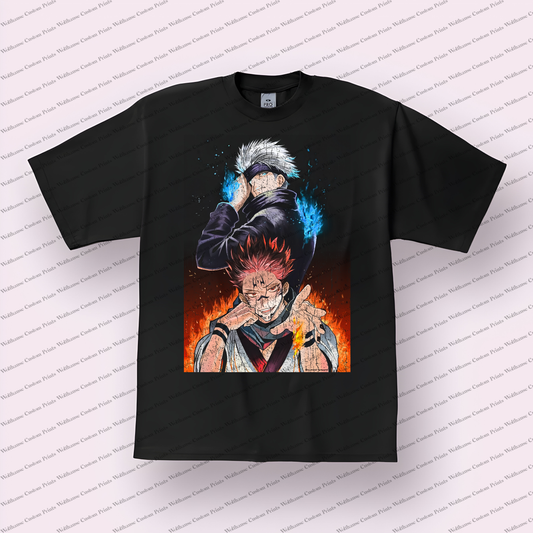 Jujutsu Kaisen Distressed Design Graphic Tee