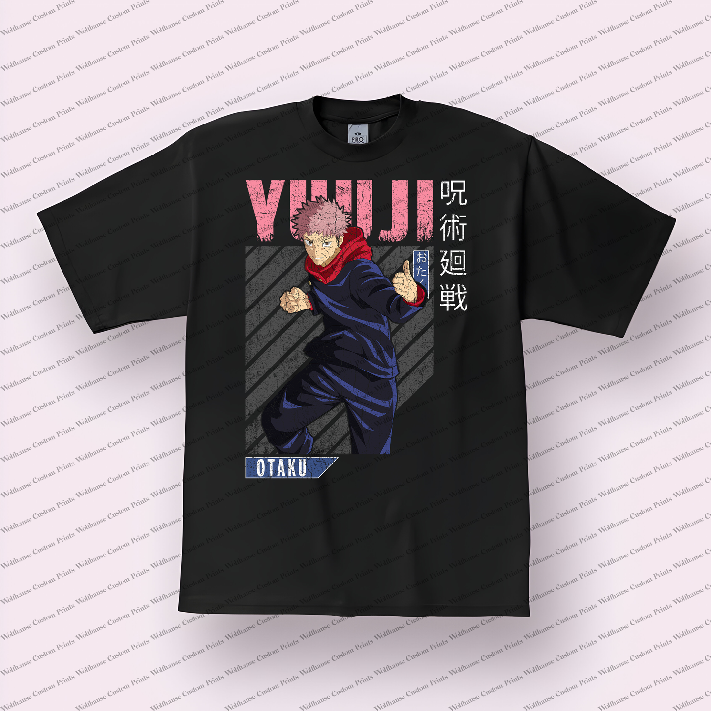 Jujutsu Kaisen Distressed Design Graphic Tee