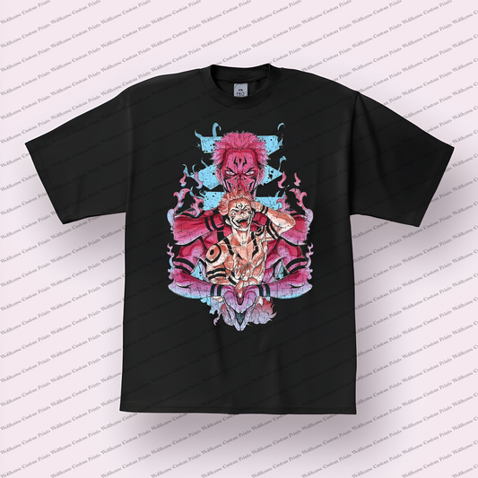 Jujutsu Kaisen Distressed Design Graphic Tee