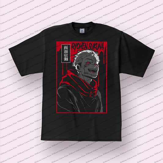 Jujutsu Kaisen Distressed Design Graphic Tee