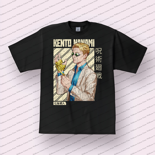 Jujutsu Kaisen Distressed Design Graphic Tee