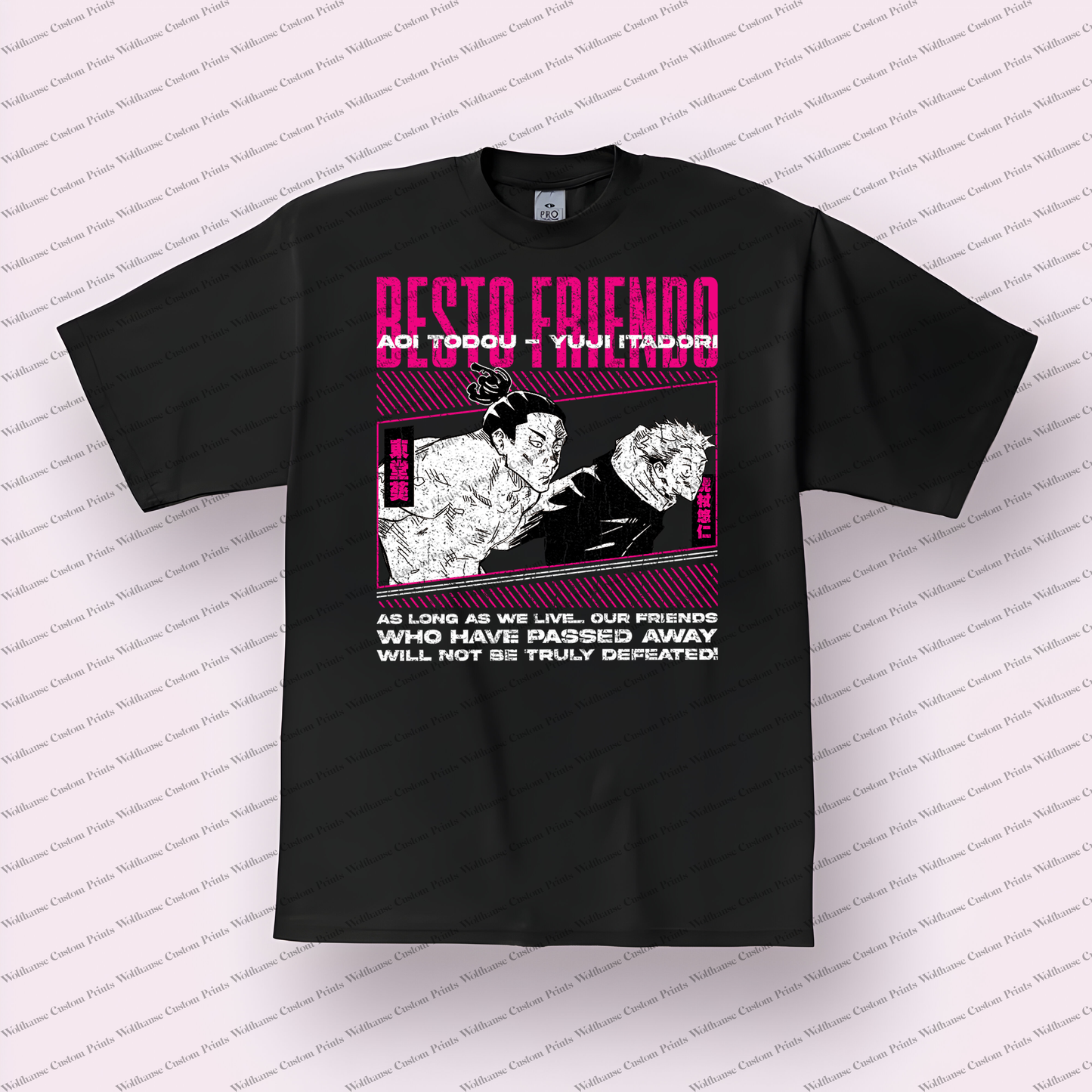 Jujutsu Kaisen Distressed Design Graphic Tee