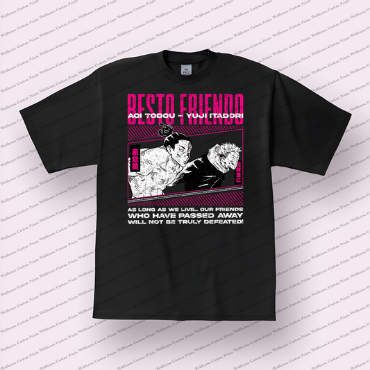 Jujutsu Kaisen Distressed Design Graphic Tee