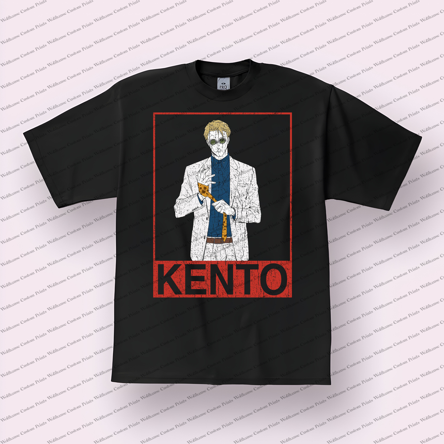 Jujutsu Kaisen Distressed Design Graphic Tee