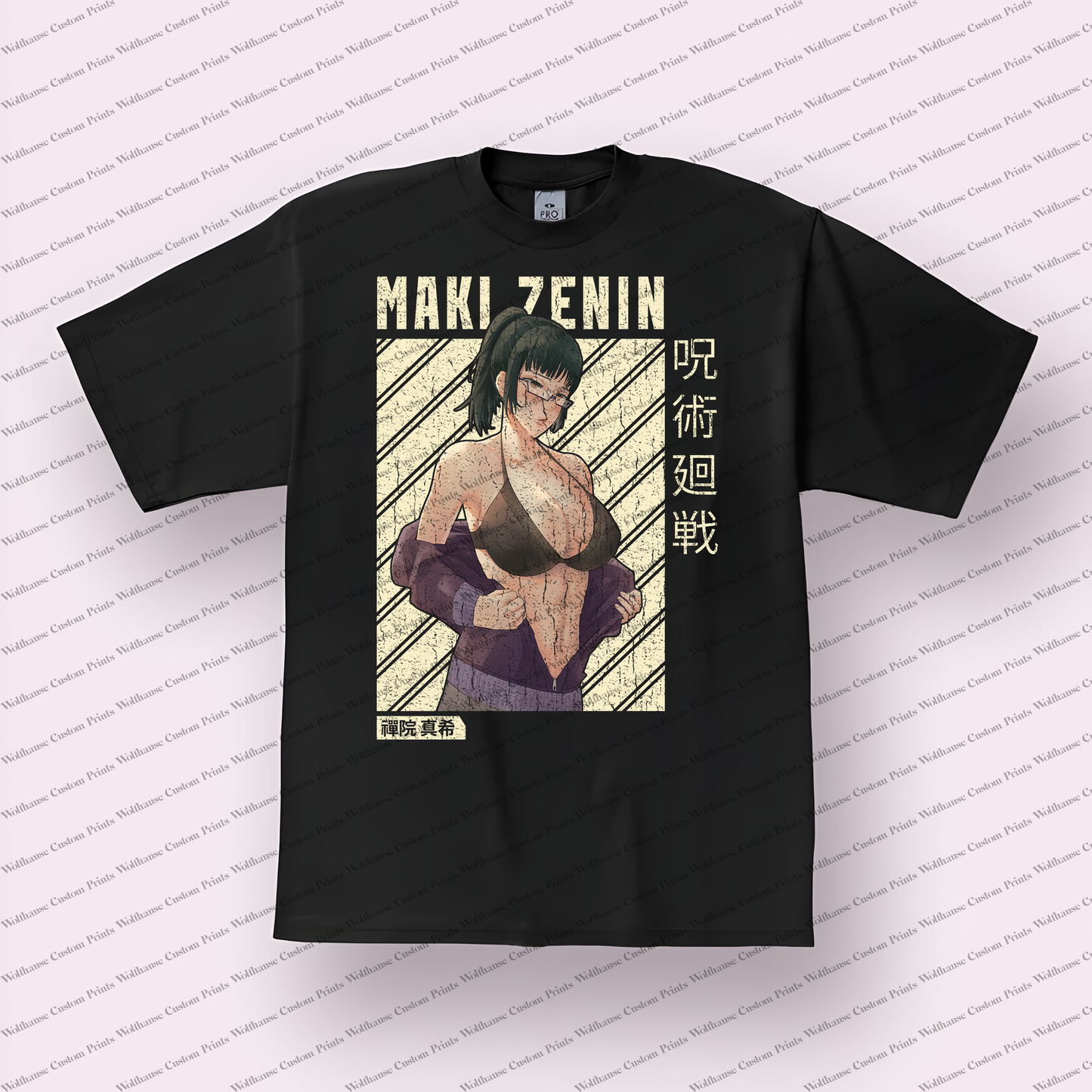 Jujutsu Kaisen Distressed Design Graphic Tee
