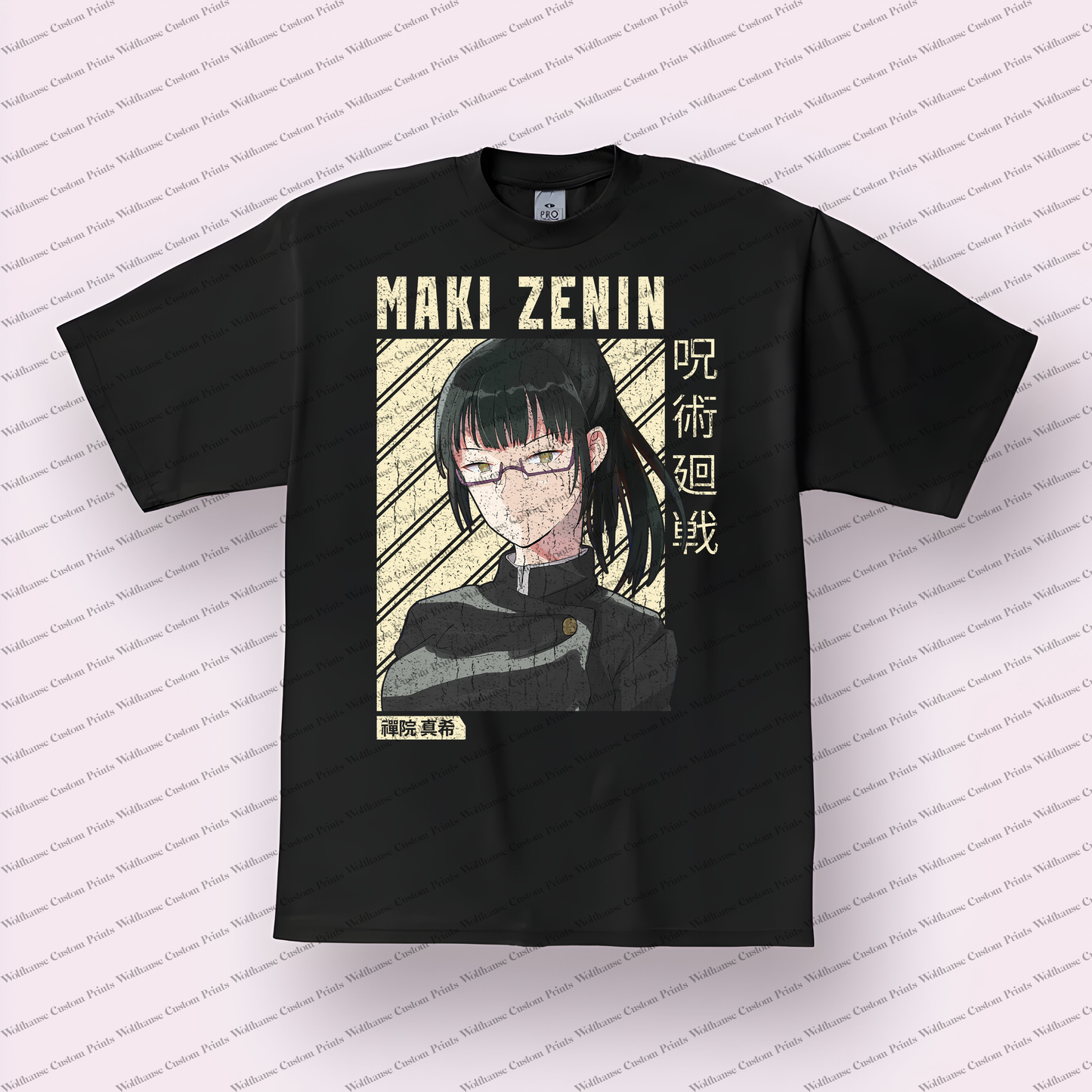 Jujutsu Kaisen Distressed Design Graphic Tee