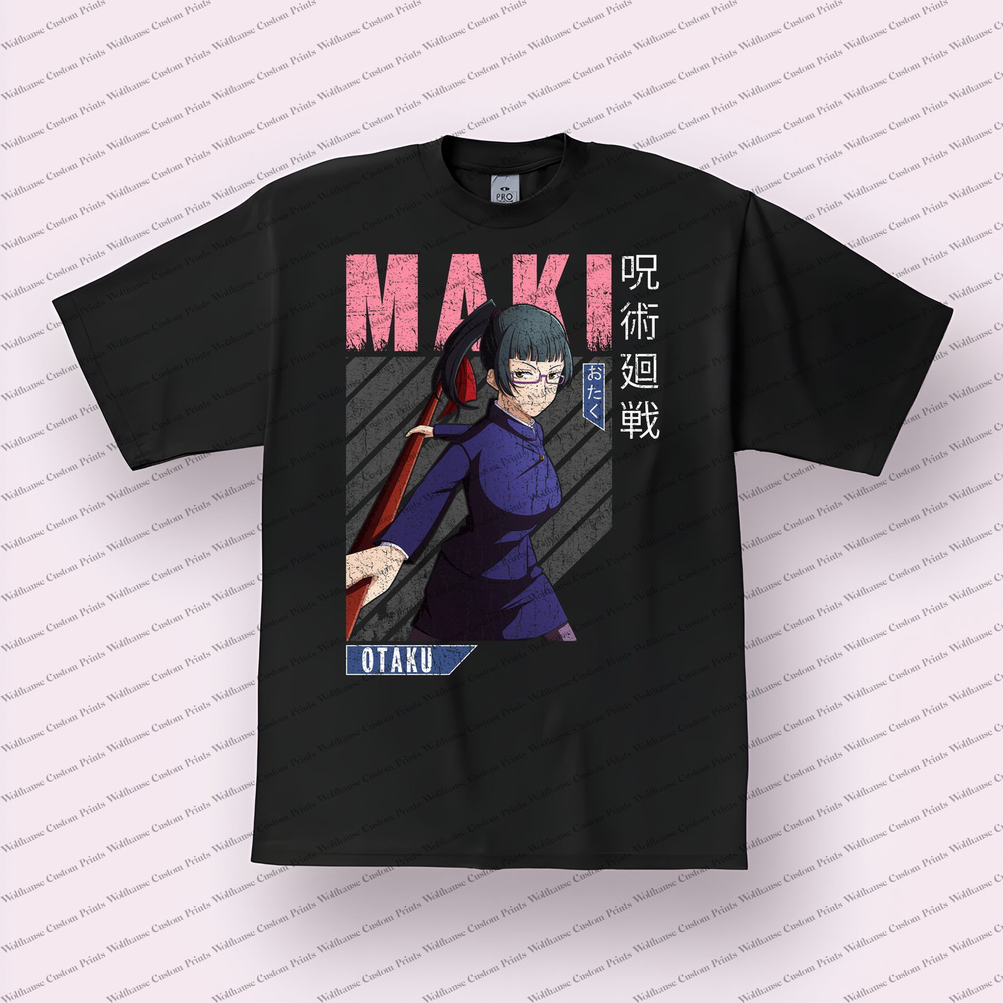 Jujutsu Kaisen Distressed Design Graphic Tee