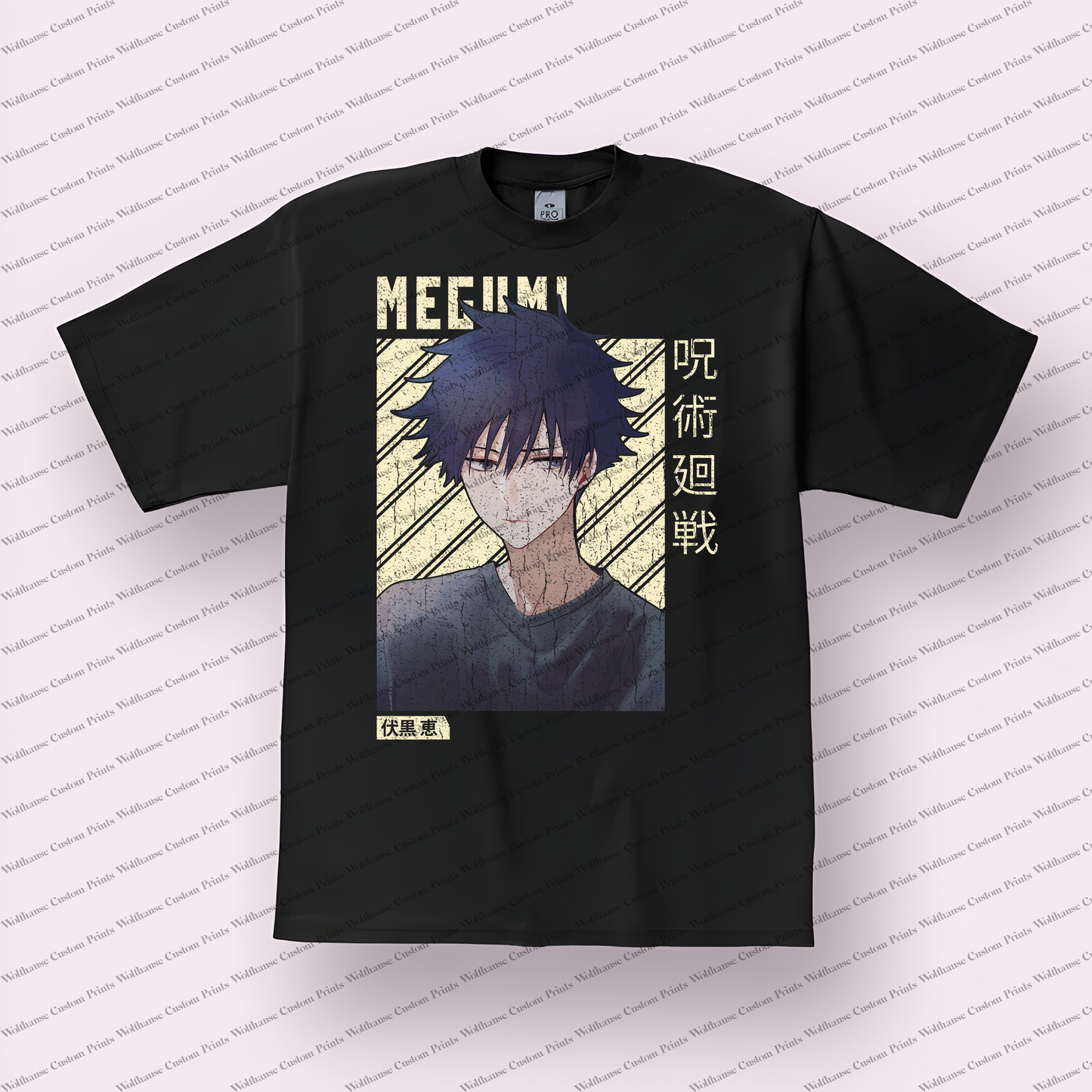 Jujutsu Kaisen Distressed Design Graphic Tee