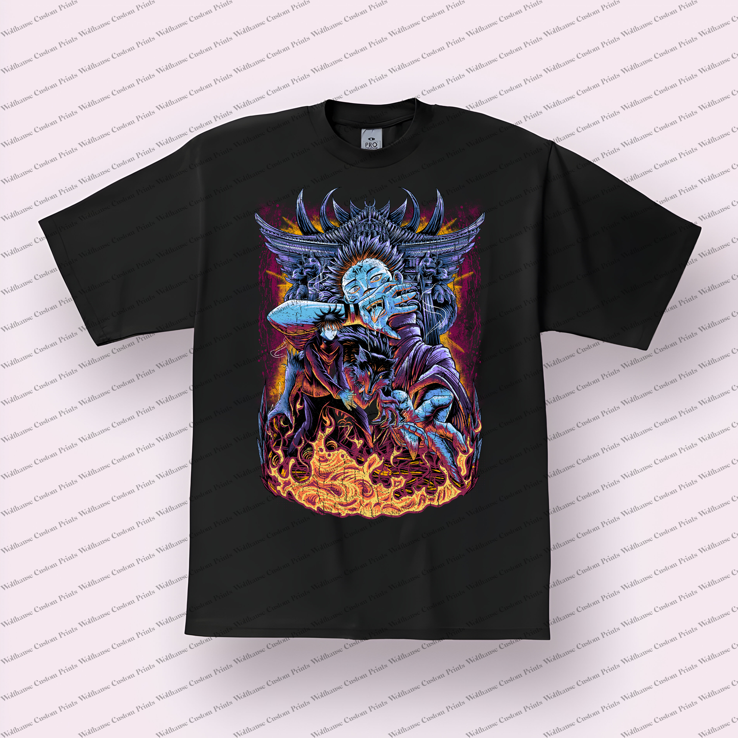 Jujutsu Kaisen Distressed Design Graphic Tee