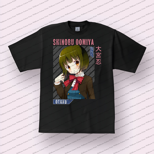 KINMOZA Distressed Design Graphic Tee